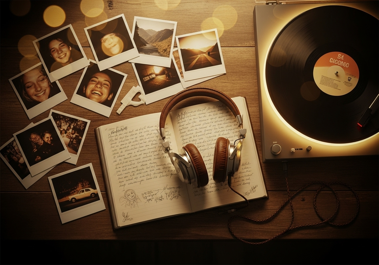 How to create a song from memories - turning stories into music